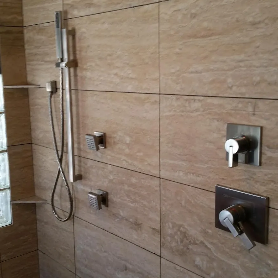 Shower fixture installation for Gas Line Repair in Carthage